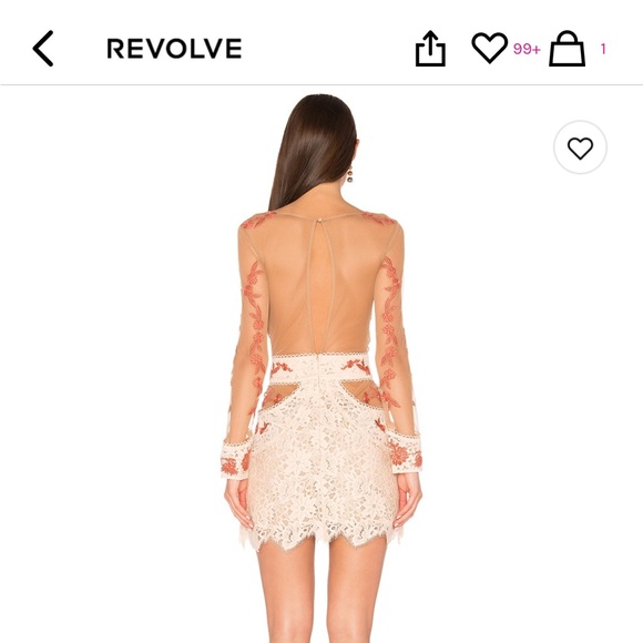 Revolve For Love & Lemons Matador Tulle Dress - Picture 4 of 9